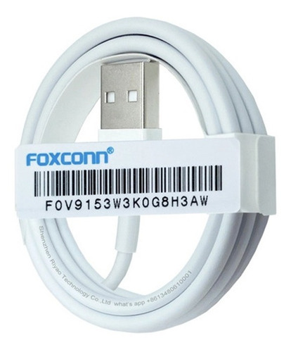 Cable Usb iPhone Lightning Original Apple 5 5s 6 6s 7 Foxcon