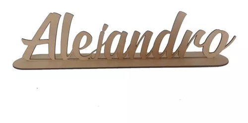 Nombre en Madera MDF  Letras para nombres de madera, Letras de madera  pintadas, Nombres en madera