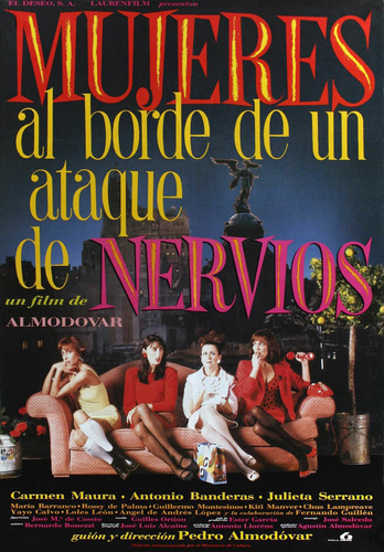 Poster Cartaz Mulheres À Beira De Um Ataque De Nervos 40x60