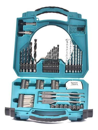 Juego De Accesorios Brocas Y Puntas 71pz D-47145 Makita