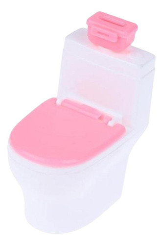 Casa De Muñecas Baño Inodoro Muebles Simulados Modelo