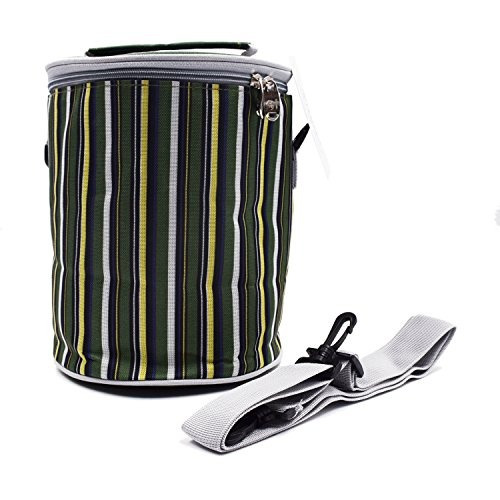 Witery New Canvas Lunch Bag Tote Insulated Cooler Almuerzo
