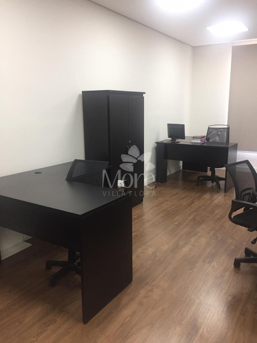 Imagem 3 de 7 de Venda De Sala Comercial Em Office Sumaré Sp Com Planejado, Móveis, 2 Ares Condicionados, Excelente Localização, E 1 Vaga De Garagem. - Sa00017 - 69015613