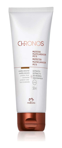 Natura Chronos Protetor Clareador Fps70- Escolha Sua Cor