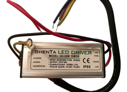 Led Driver 50w + Led (transformador) Reflectores Powerleds