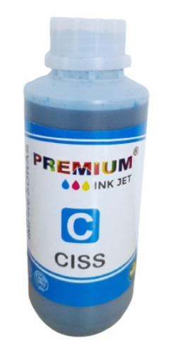 Tinta Cian Para Hp Canon Epson Premium 500ml Compatible 