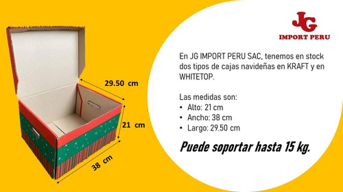 Cajas Carton Para Canastas Navideñas (por Millar)