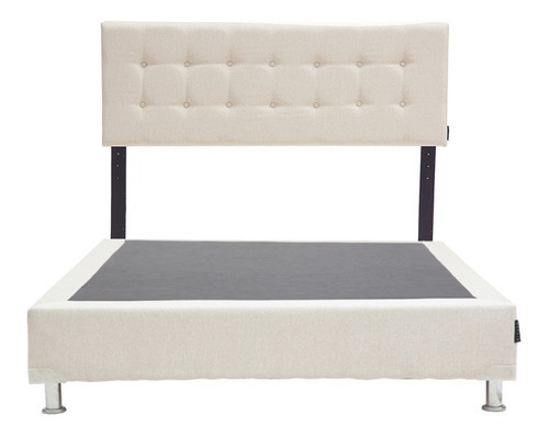 Cabecera King Size Dicasa Bilbao + Box Dolum Beige