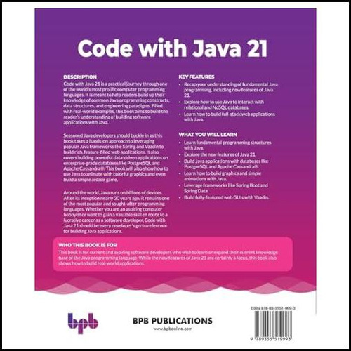 Código Con Java 21: Una Práctica Para Construir De Manera Y