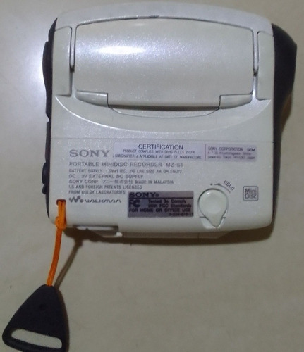 Imagen 2 de 3 de Mini Disck Sony Walkman S2