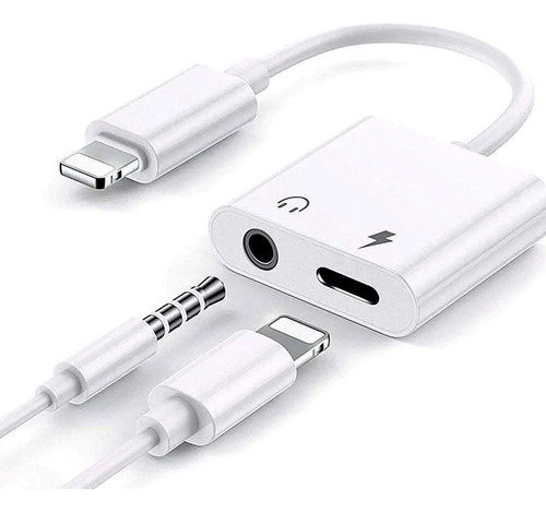 Adaptadores Lightning Para iPhone A Aux, Cargador