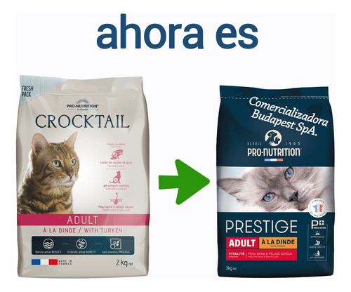 Alimento Crocktail Flatazor Gato Adulto, Saco 2 Kg.