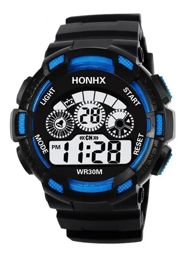 Reloj Militar Hombre Led Moda Caballero Contra Agua Hx