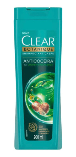 Shampoo Clear Anticaspa Anticoceira Botanique 200ml