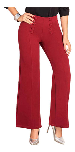 Pantalón Edna Vino Para Mujer Croydon