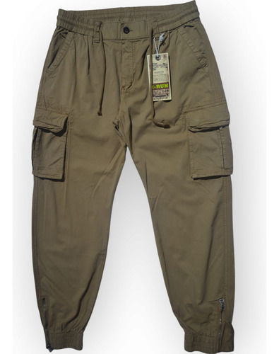 Pantalón Cargo Jogger Cierre Botapie Importado