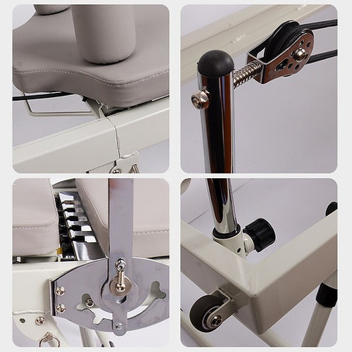 Cama Para Pilates Reformer Abdominales Ejercicios + Frazada Café