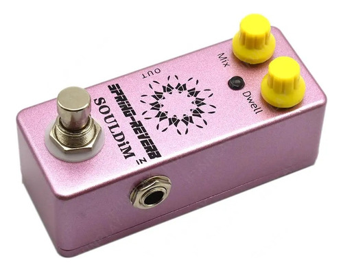 Pedal Efecto Reverb - Spring Reverb Souldim Mini Pedal