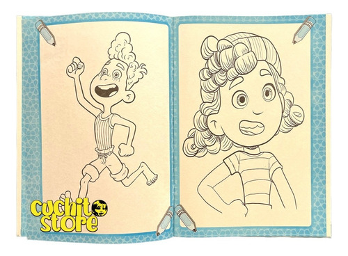 Divertilibro Libro Para Colorear Luca Pintar Niños