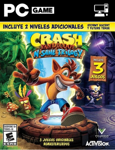 Crash Bandicoot N Sane Trilogy Pc Español / Edición Digital
