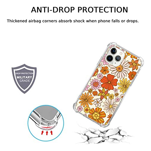 Funda Para iPhone 11 Pro Aesthetic Naranja Amarillo Tpu-02