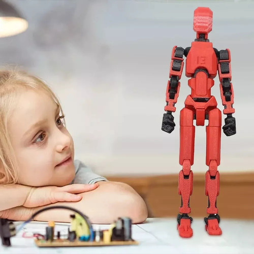 Figura De Acción Móvil L Robot Dummy