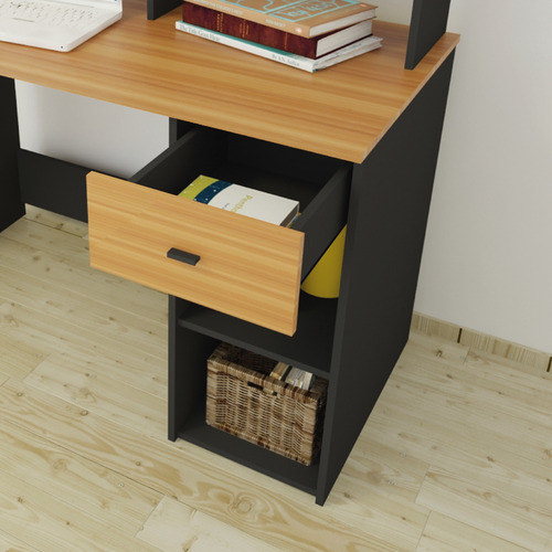Escritorio Centro Estant Turin Negro Paraiso Ancho 116cm