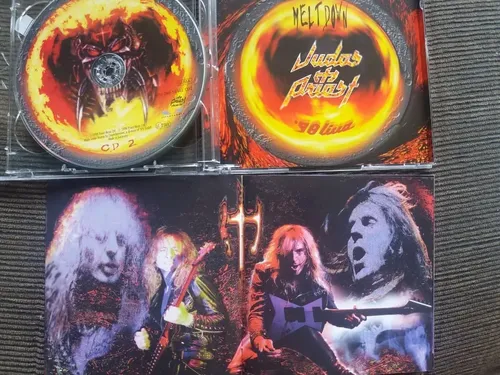 Cd Judas Priest - 98 Live Meltdown Duplo Alemão Tim Ripper