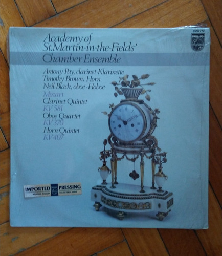 Vinilo Academy Of St.matin In The Fields Chamber Ensemble