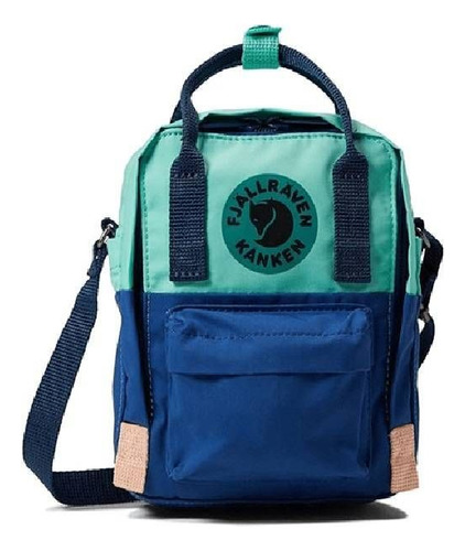 Bolsa Fjällräven Kånken Sling Azul/verde