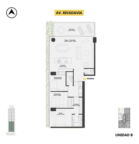 Imagen 1 de 30 de Departamento 3 Dormitorios En Venta - Pichincha, Rosario