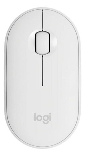 Mouse Inalambrico Logitech Pebble M350 Bluetooth Blanco