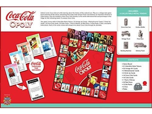 Juego De Mesa Coca-cola Opoly/family