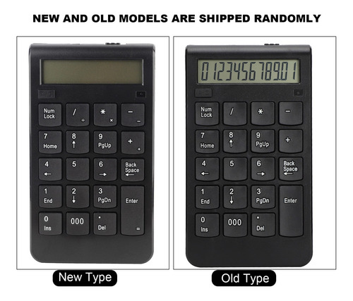 Teclado Numérico Inalámbrico Mini Teclado Numérico Portátil