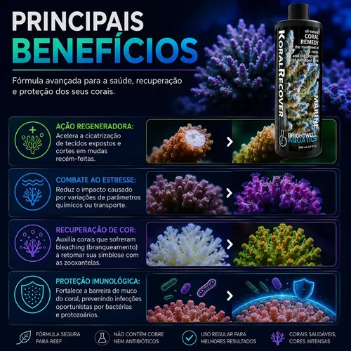 Brightwell Koral Recover 500ml | Parcelamento sem juros