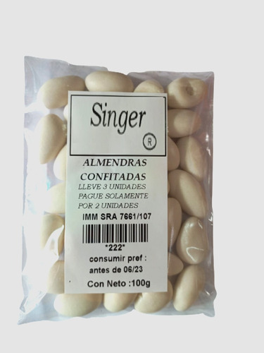 Almendras Confitadas 100gr