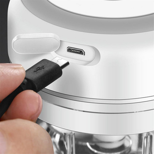 Máquina De Ajo Eléctrica Inalámbrica Para Alimentos, Verdura