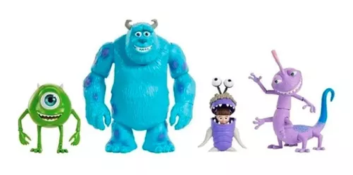 Entender mal arco a tiempo Set 4 Personajes Monsters Inc Mattel Disney Pixar Original