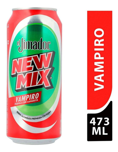 New Mix El Jimador Vampiro 473 Ml