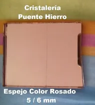 Comprar Láminas Espejo Rosado\u002Fbronce Mayor Cristaleria Puente Hierro