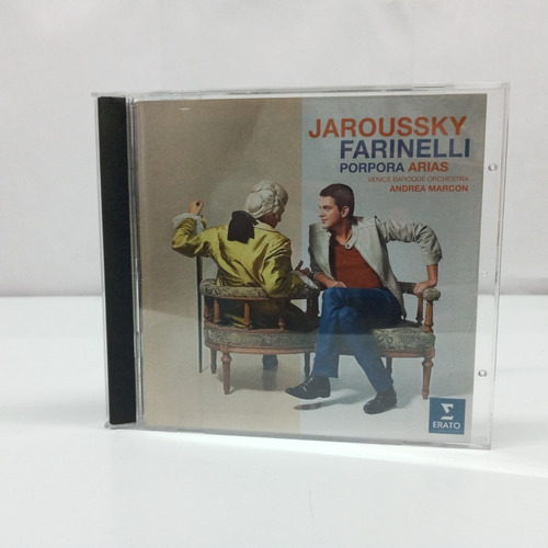 Cd Jaroussky Farinelli. Porpora Arias. Andrea Marcon. Erato