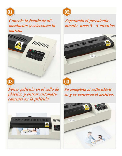 Laminadora De Credenciales Pvc Enmicadora 33cm Nueva Remate