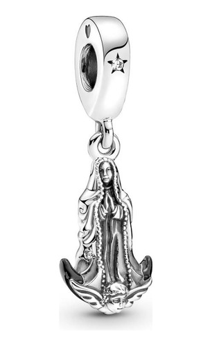 Dije Charm Pandora Virgen De Guadalupe Original Certificado