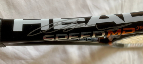 Raquete De Tenis Head Original Autografada Por Andy Murray