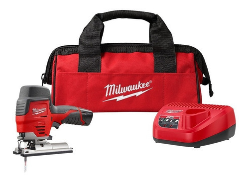 Kit Sierra Caladora M12 Bateria Y Cargador Milwaukee 244521