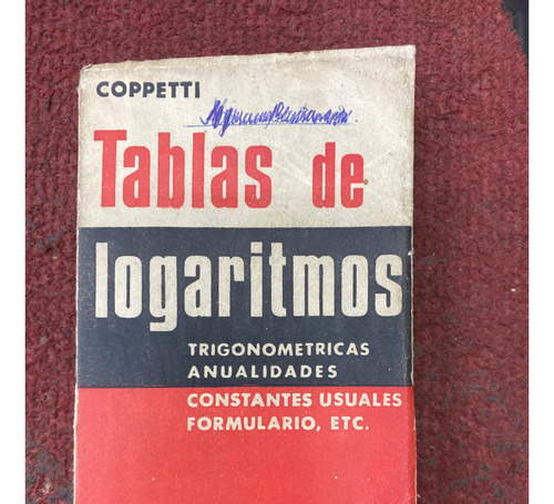 Tablas De Logaritmos - Mario Coppetti
