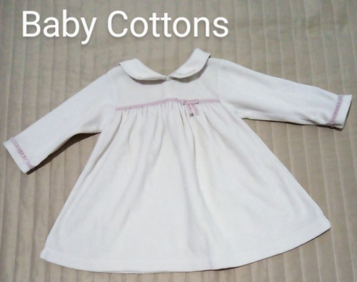 Vestido De Bebé Baby Cottons Talle 6 Meses D Plush Impecable