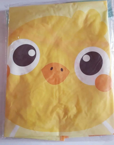 Mandil Escolar Mandiles Plastico Animalitos Para Niños 1pz