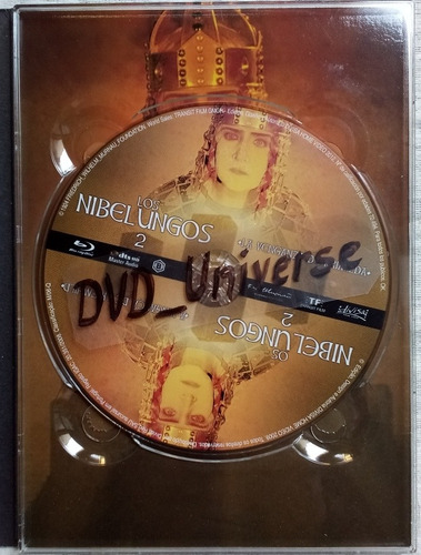 Blu-ray Los Nibelungos. Fritz Lang Digipack 2 Discos Blu-ray