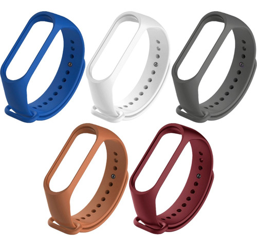 5 Correas Manillas Pulsos Xiaomi Mi Band 4  Xiaomi Mi Band 3